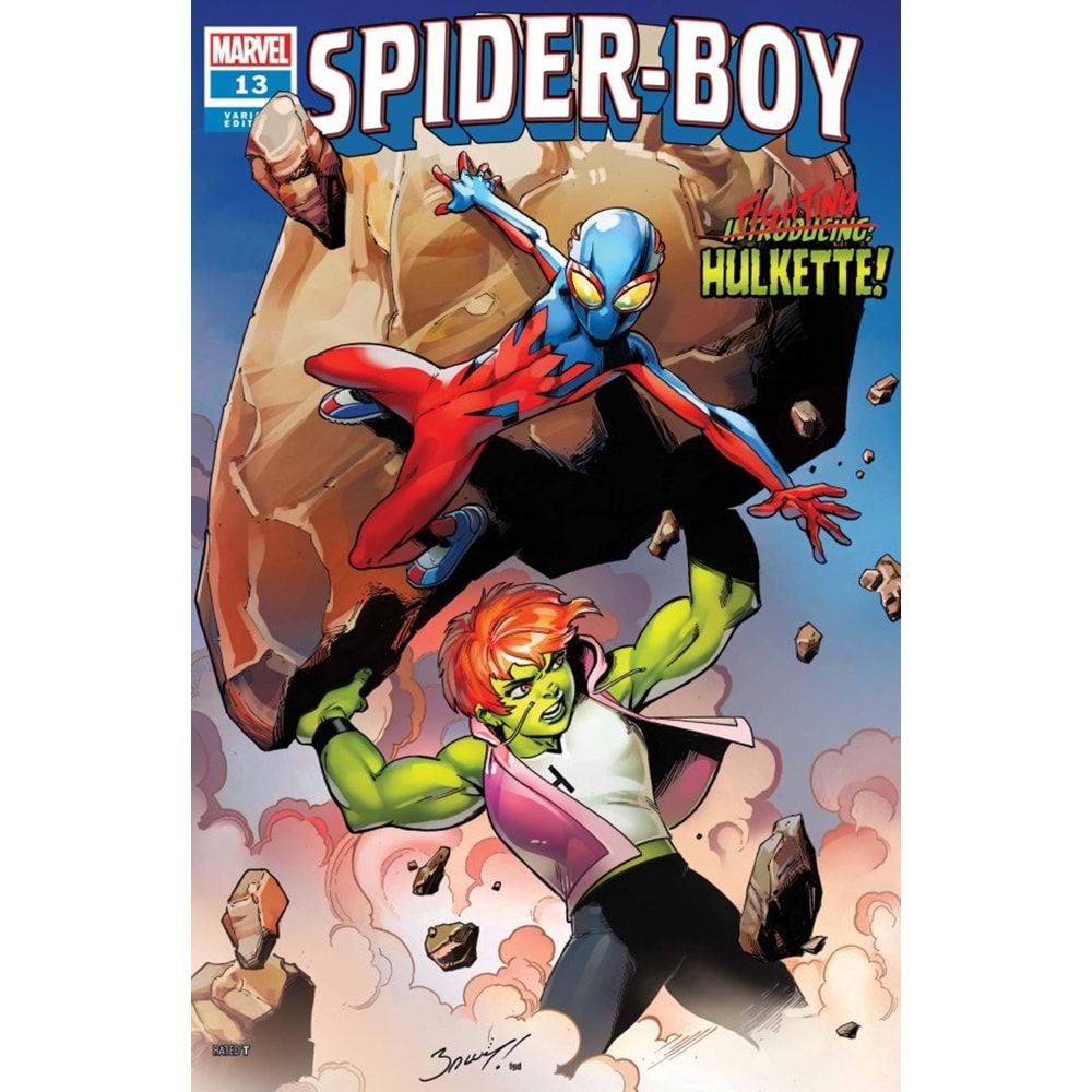 SPIDER-BOY # 13 MARK BAGLEY FIRST APPEARANCE SPOILER VARIANT