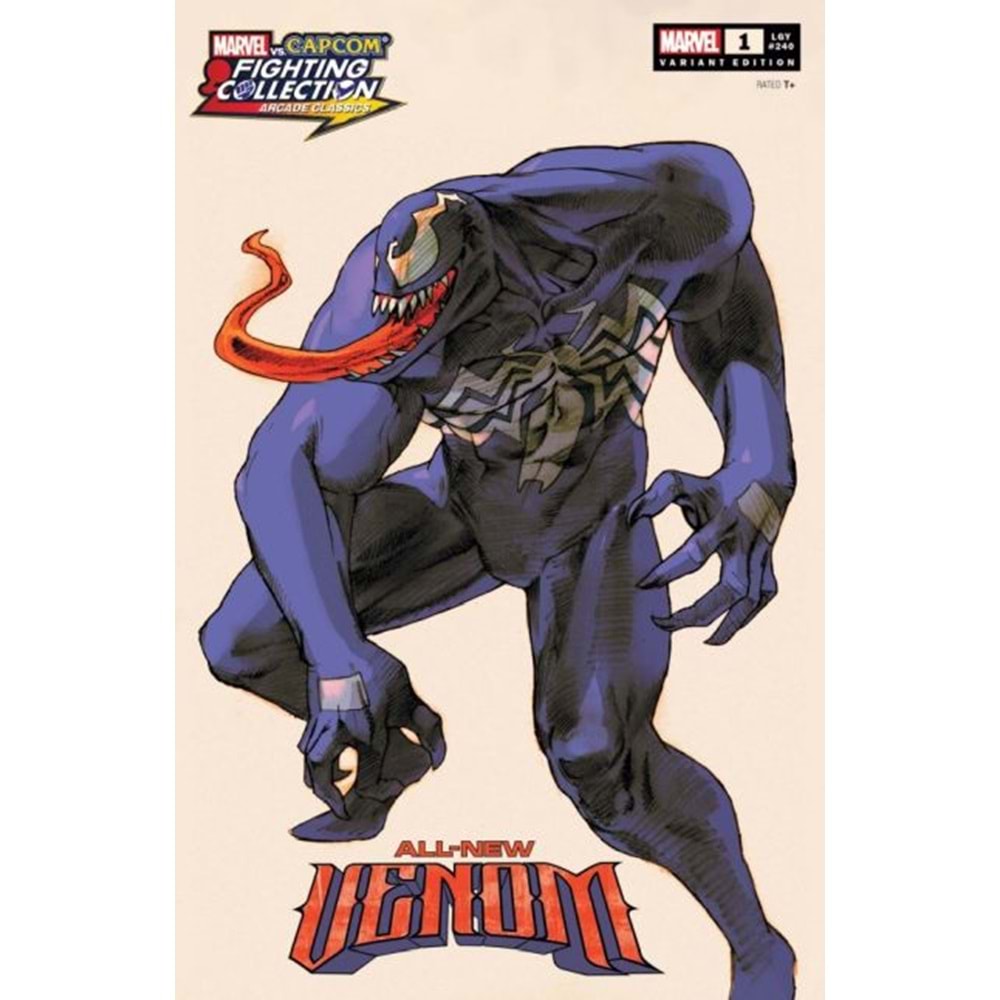 ALL NEW VENOM # 1 BENGUS MARVEL VS CAPCOM VARIANT