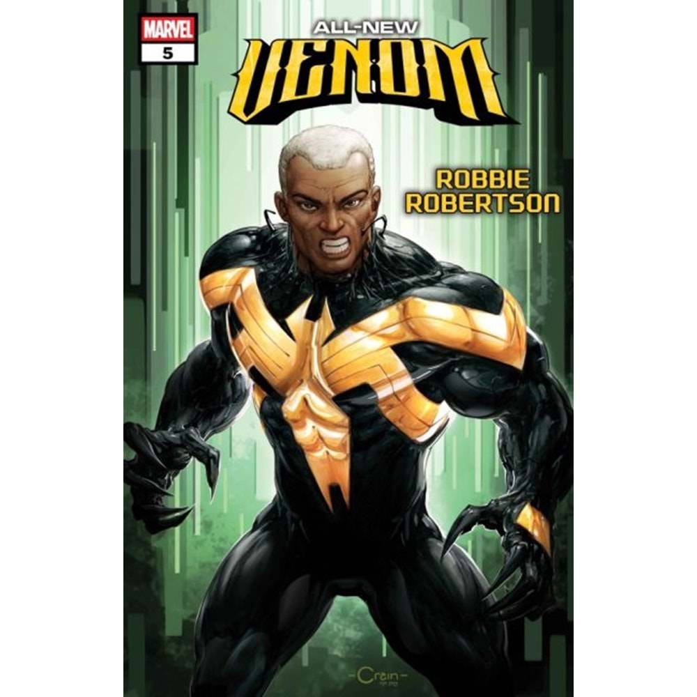 ALL NEW VENOM # 5 CLAYTON CRAIN CLAYTON CRAIN SUSPECT VARIANT B
