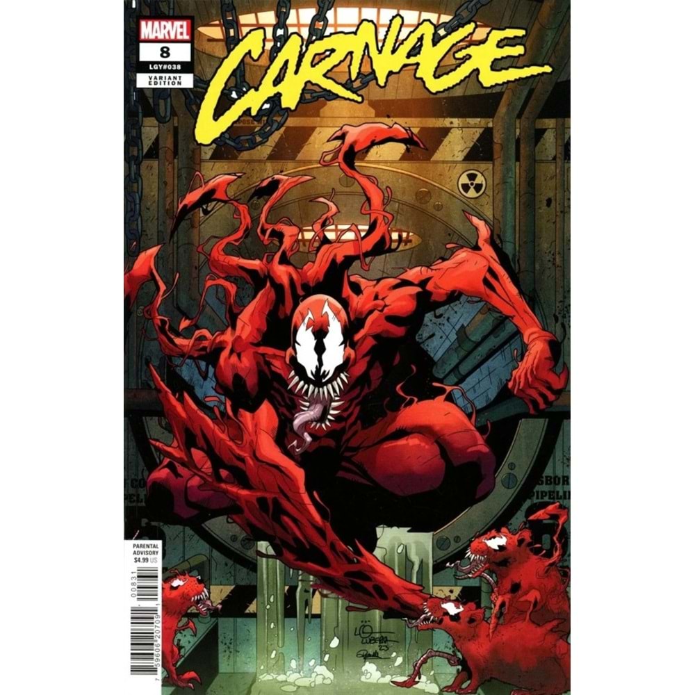 CARNAGE (2023) # 8 LOGAN LUBERA VARIANT