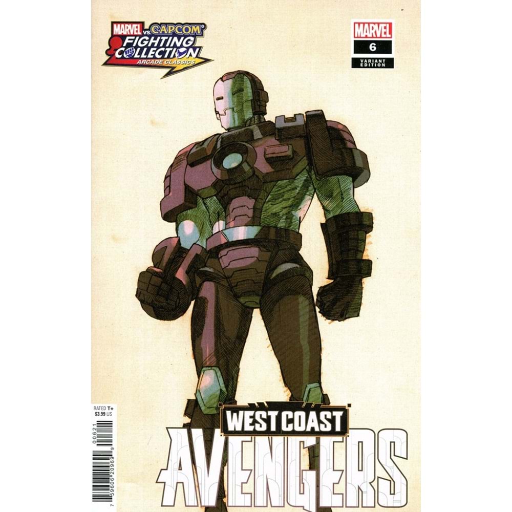 WEST COAST AVENGERS (2024) # 6 BENGUS MARVEL VS CAPCOM VARIANT