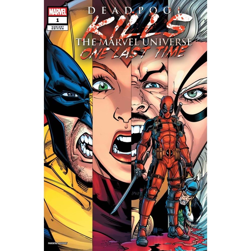 DEADPOOL KILLS THE MARVEL UNIVERSE ONE LAST TIME #1 (OF 5) CHAD HARDIN HOMAGE VARIANT