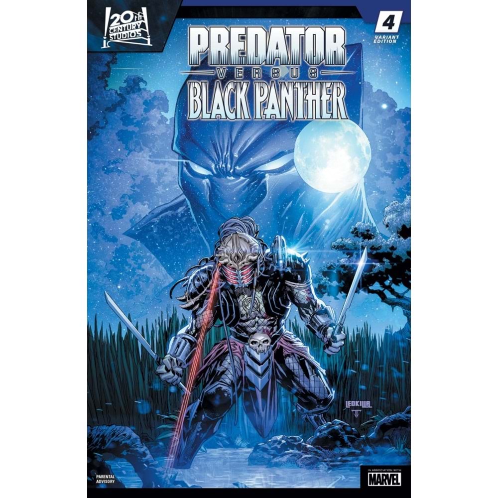 PREDATOR VS BLACK PANTHER # 4 (OF 4) KEN LASHLEY VARIANT