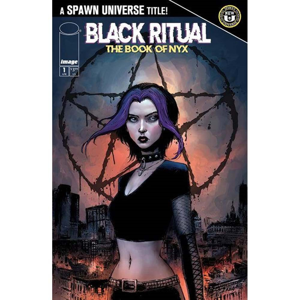 SPAWN BLACK RITUAL THE BOOK OF NYX #1 (OF 7) COVER A NAT JONES