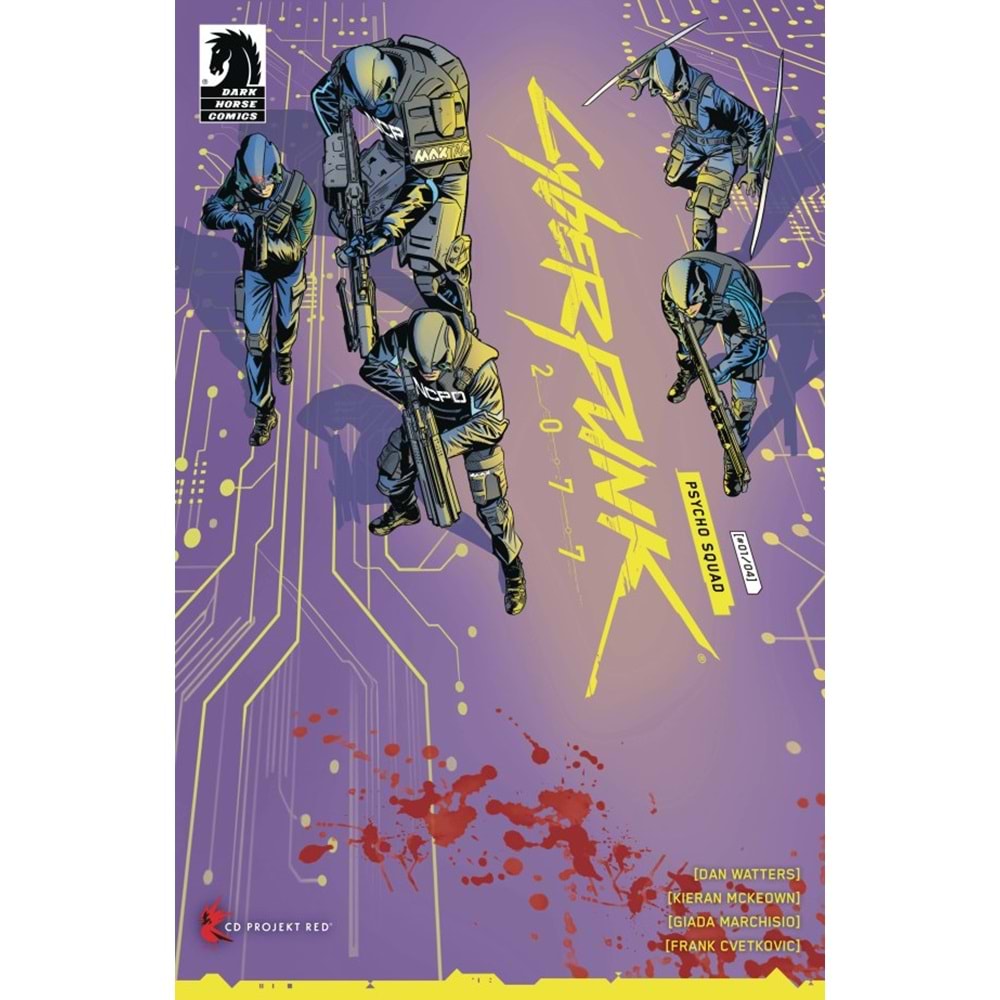 CYBERPUNK 2077 PSYCHO SQUAD # 1 COVER A MCKEOWN