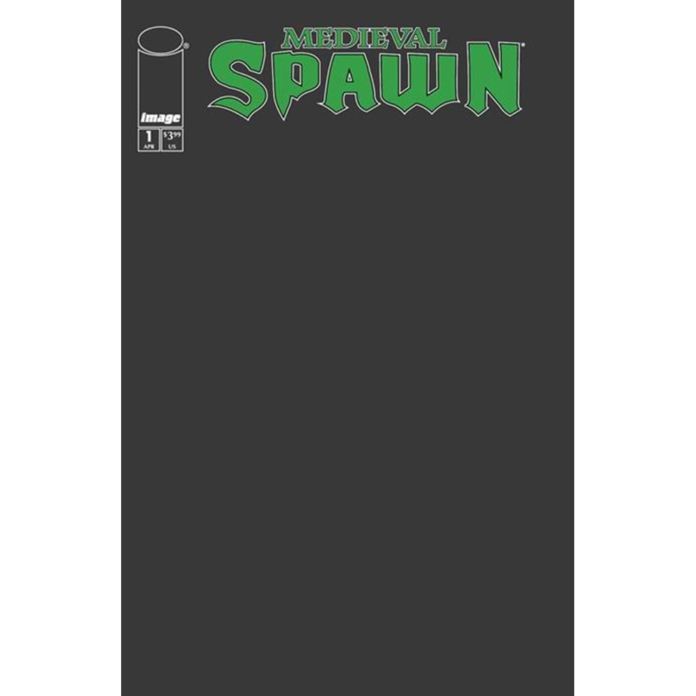 MEDIEVAL SPAWN #1 (OF 4) COVER C BLANK COVER VARIANT