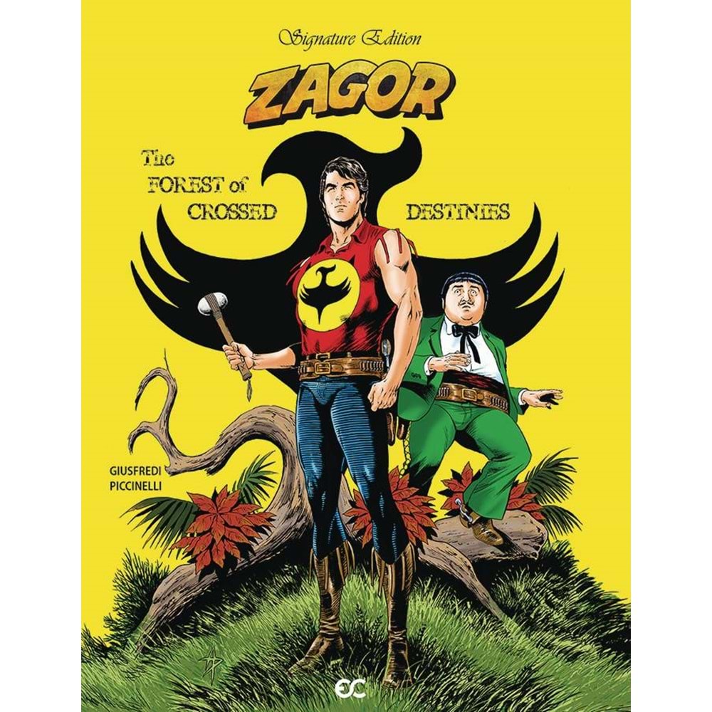 ZAGOR THE FOREST OF CROSSED SIGNATURE EDITION HC