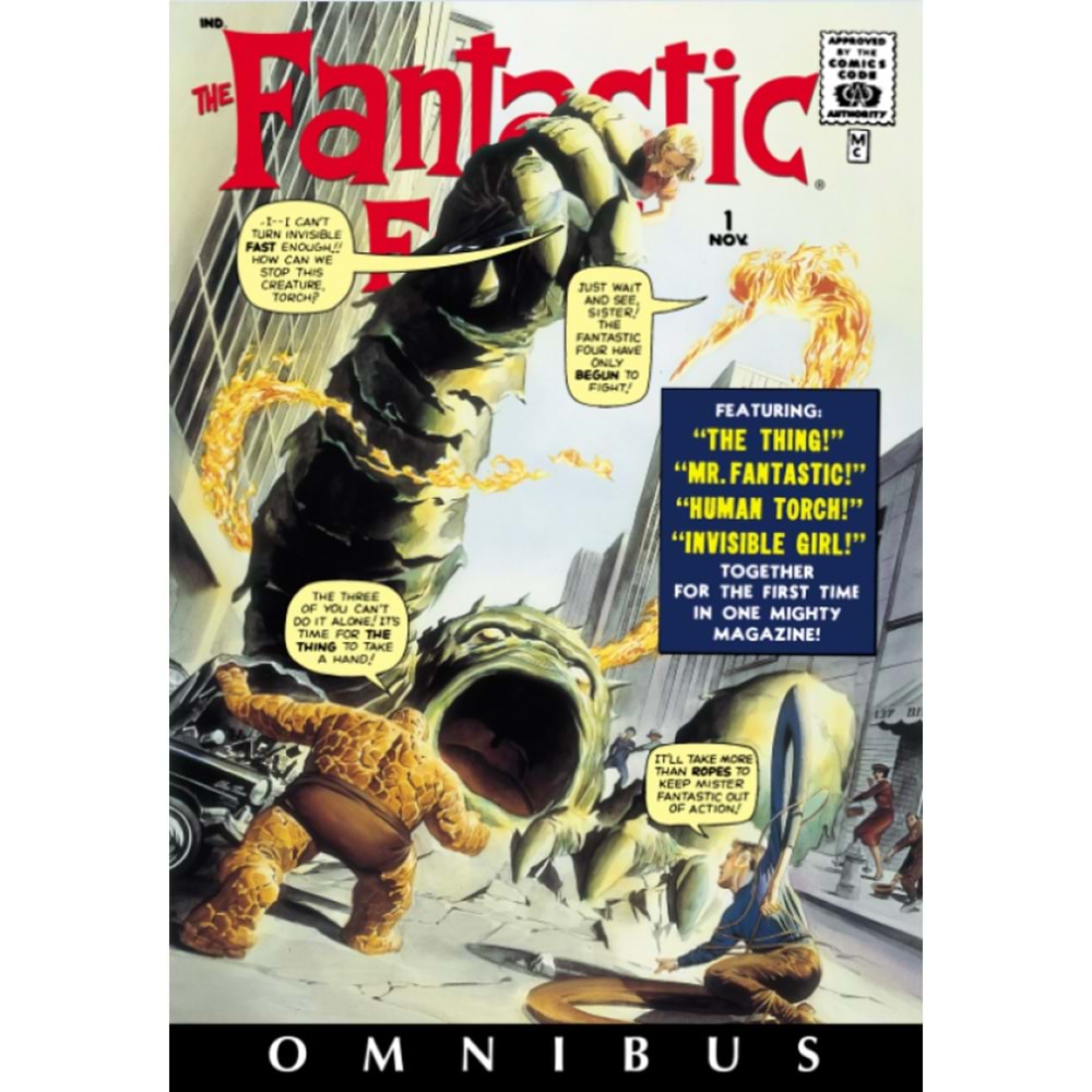 FANTASTIC FOUR OMNIBUS VOL 1 HC ALEX ROSS COVER