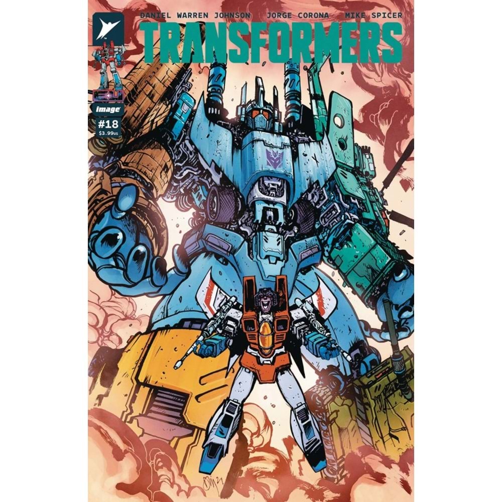TRANSFORMERS (2023) # 18 COVER A DANIEL WARREN JOHNSON & MIKE SPICER