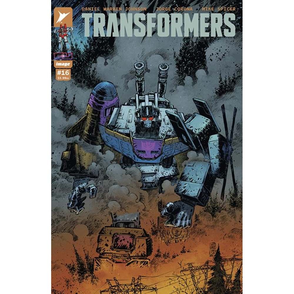 TRANSFORMERS (2023) # 16 COVER B JORGE CORONA & MIKE SPICER VARIANT
