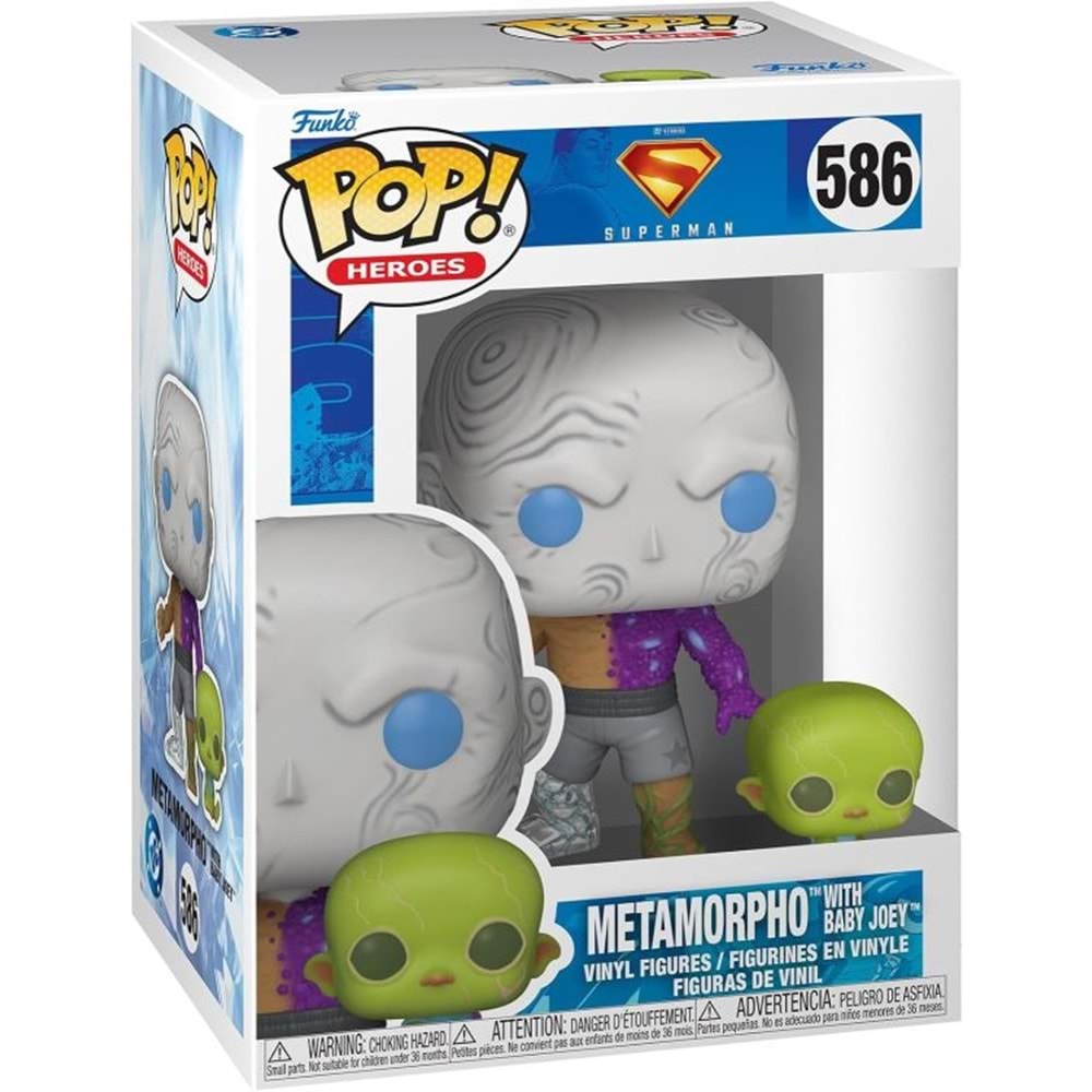 FUNKO POP & BUDDY DC METAMORPHO WITH BABY JOEY 586
