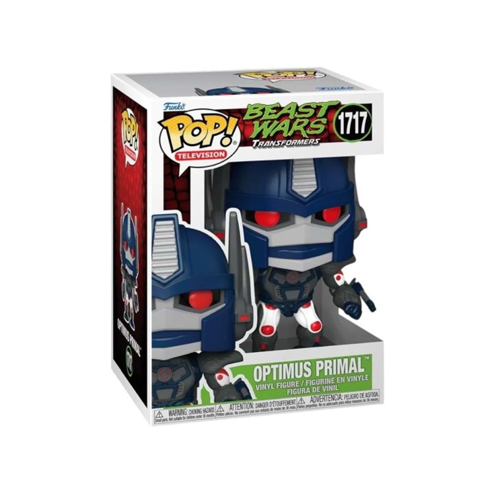 FUNKO POP TRANSFORMERS OPTIMUS PRIMAL BEAST WARS 1717