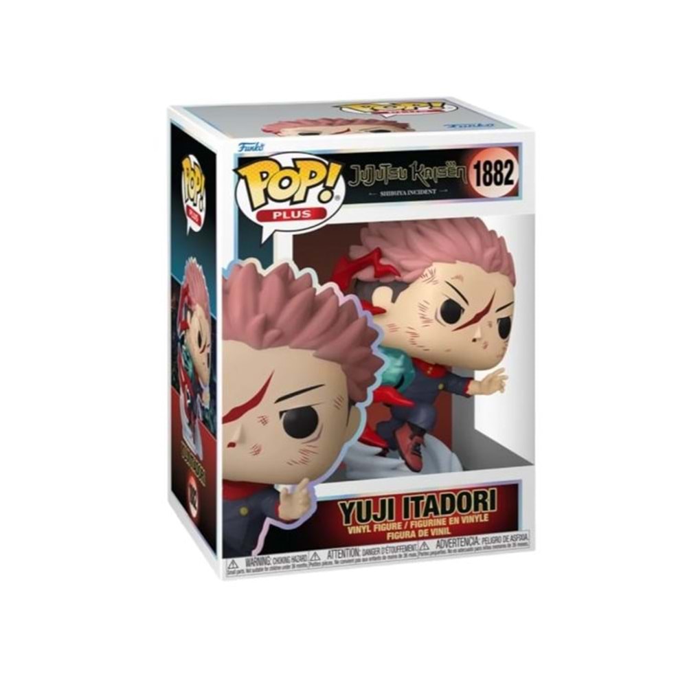 FUNKO POP JUJUTSU KAISEN YUJI ITADORI DIVERGENT FIST 1882