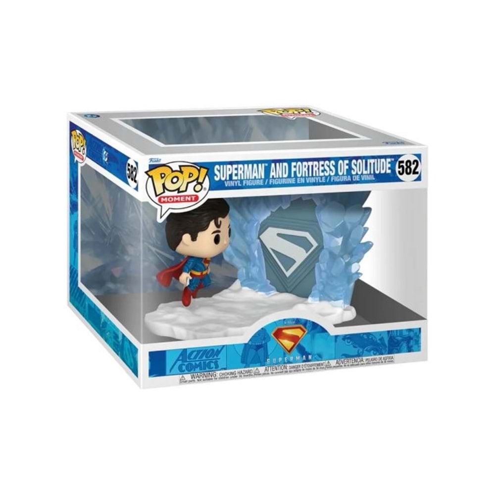 FUNKO POP MOMENTS SUPERMAN AND FORTRESS OF SOLITUDE 582