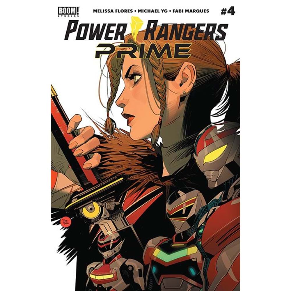 POWER RANGERS PRIME # 4 COVER A MORA