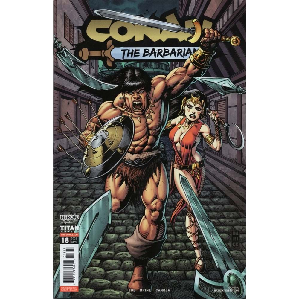 CONAN THE BARBARIAN (2023) # 18 COVER A DARICK ROBERTSON