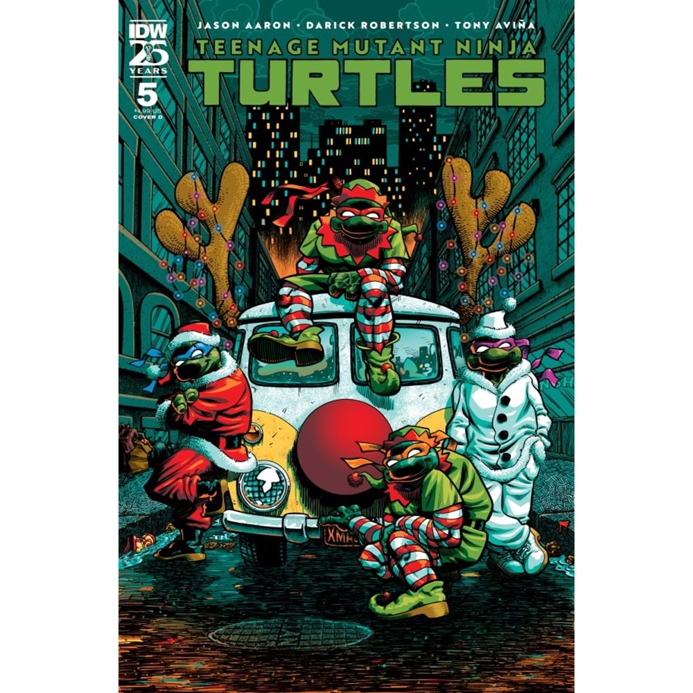 TEENAGE MUTANT NINJA TURTLES (2024) # 5 COVER D GONZO