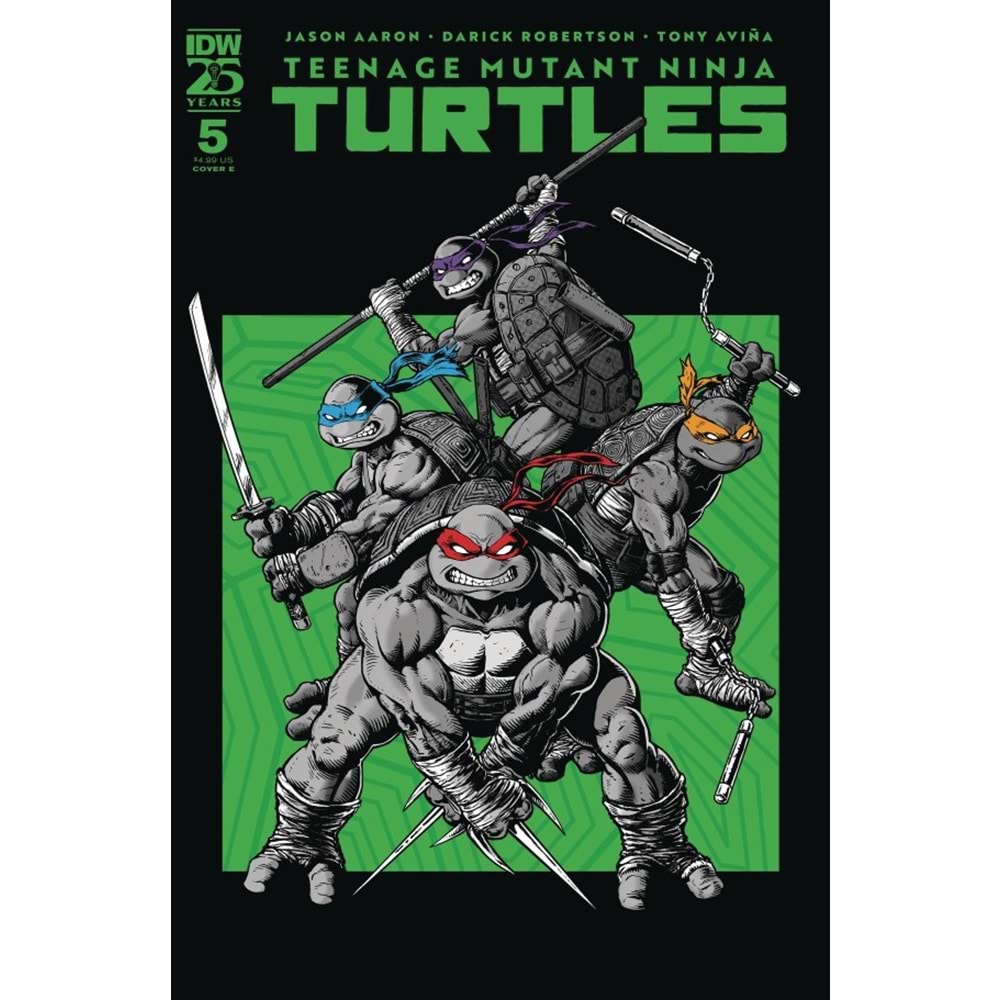 TEENAGE MUTANT NINJA TURTLES (2024) # 5 COVER E ROBERTSON