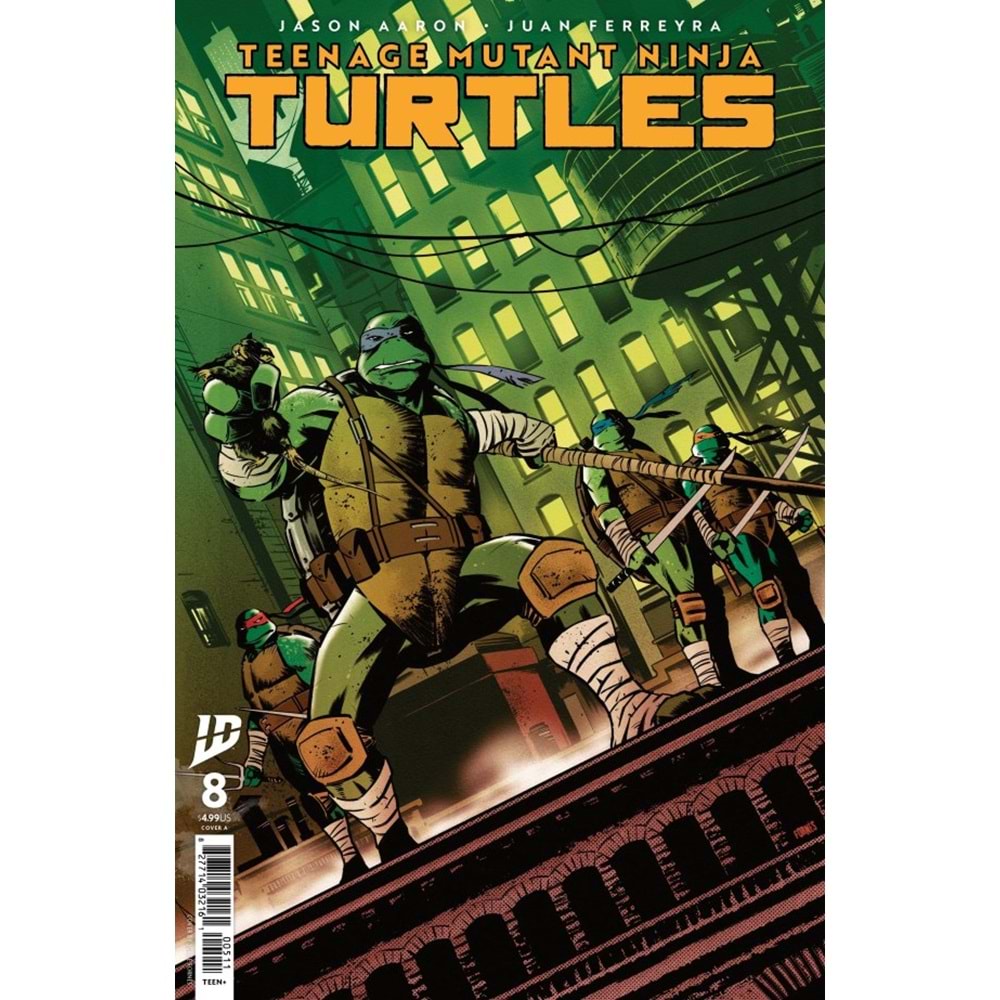 TEENAGE MUTANT NINJA TURTLES (2024) # 8 COVER A FORNES