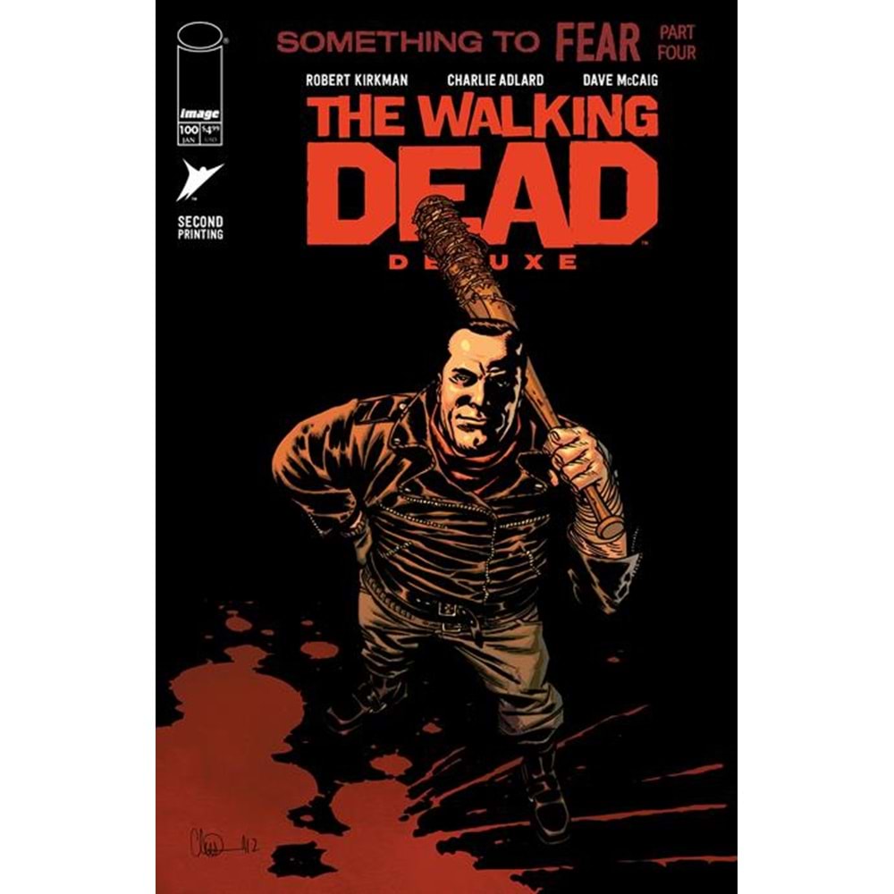 WALKING DEAD DELUXE # 100 SECOND PRINTING