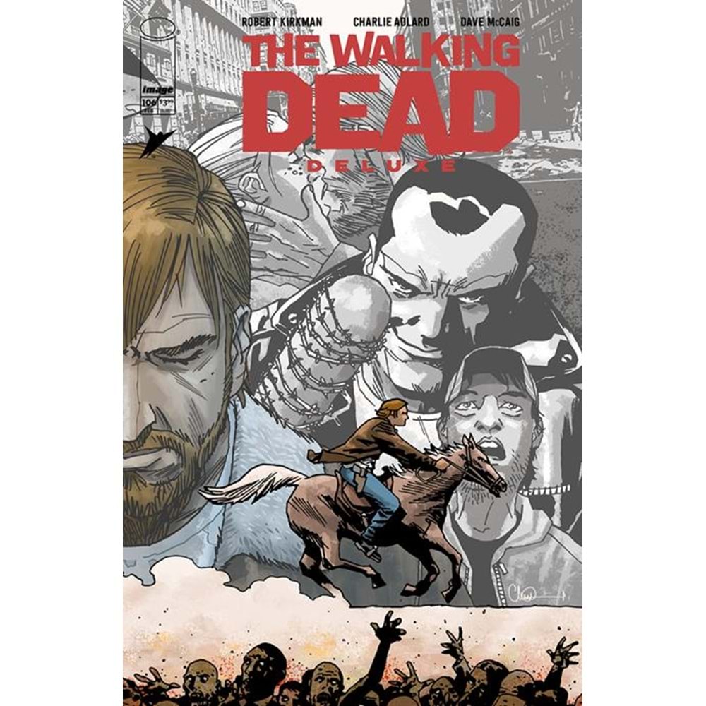 WALKING DEAD DELUXE # 106 COVER D CHARLIE ADLARD