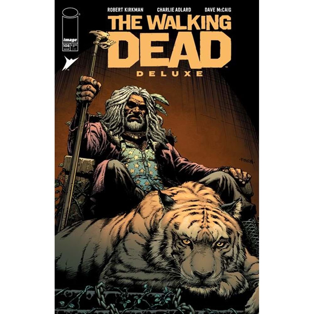 WALKING DEAD DELUXE # 108 COVER A DAVID FINCH