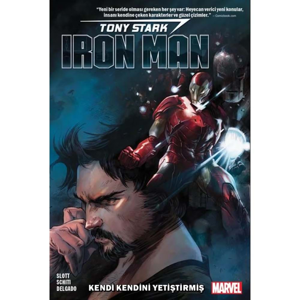 TONY STARK IRON MAN CİLT 1 KENDİ KENDİNİ YETİŞTİRMİŞ