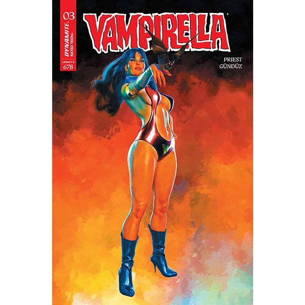 VAMPIRELLA (2025) #3 COVER ZC 1:10 MARK SPEARS BLACK VARIANT