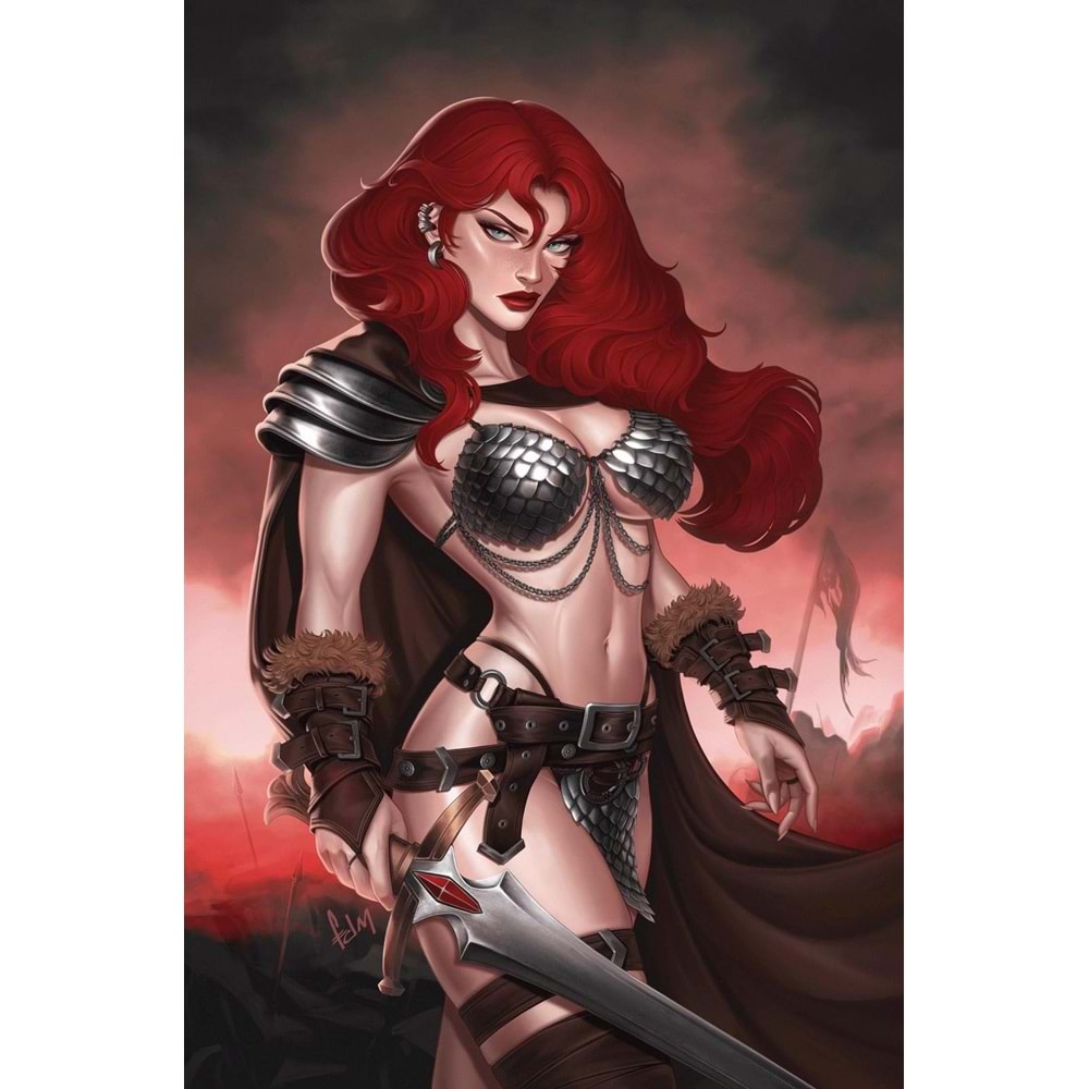 RED SONJA DEATH AND THE DEVIL # 1 FADİME YILDIRIM PARALEL EVREN EXCLUSIVE VIRGIN VARIANT
