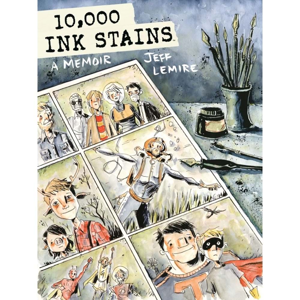 10000 INK STAINS A MEMOIR HC