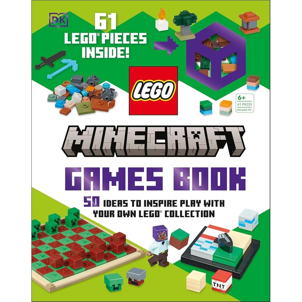 LEGO MINECRAFT GAMES BOOK HC