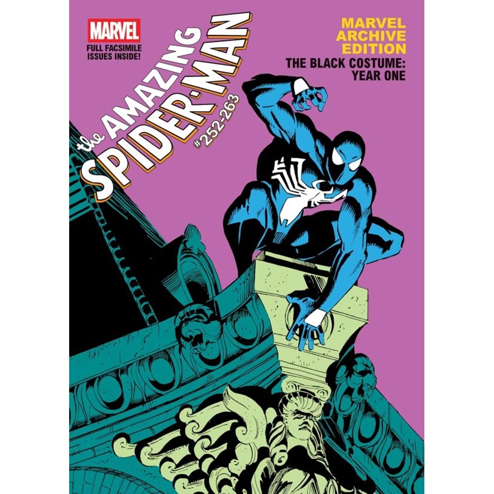 MARVEL ARCHIVE EDITION AMAZING SPIDER-MAN THE BLACK COSTUME YEAR ONE GALLERY EDITION HC RON FRENZ ORIGINAL FIRST ISSUE COVER