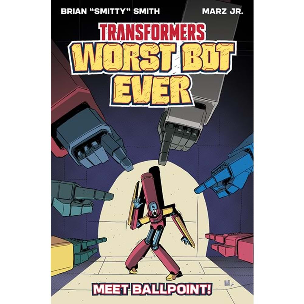TRANSFORMERS WORST BOT EVER MEET BALLPOINT TPB