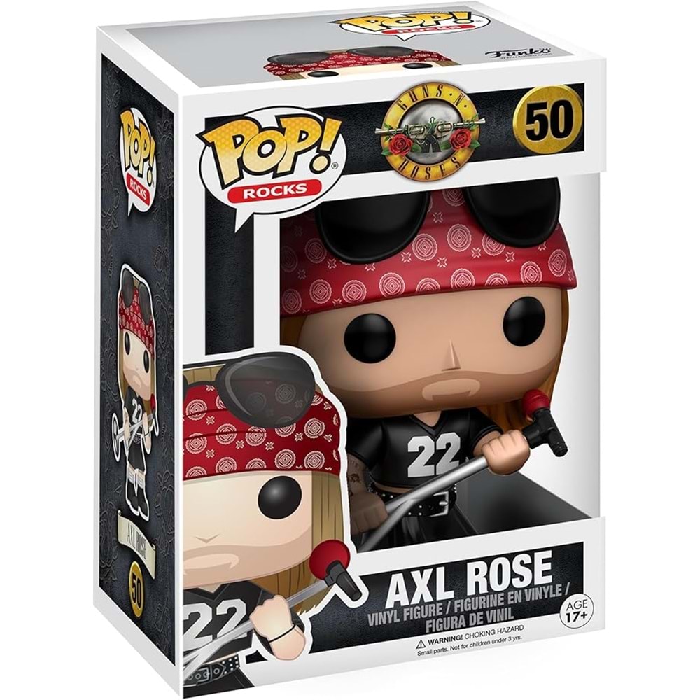FUNKO POP ROCKS AXL ROSE 50