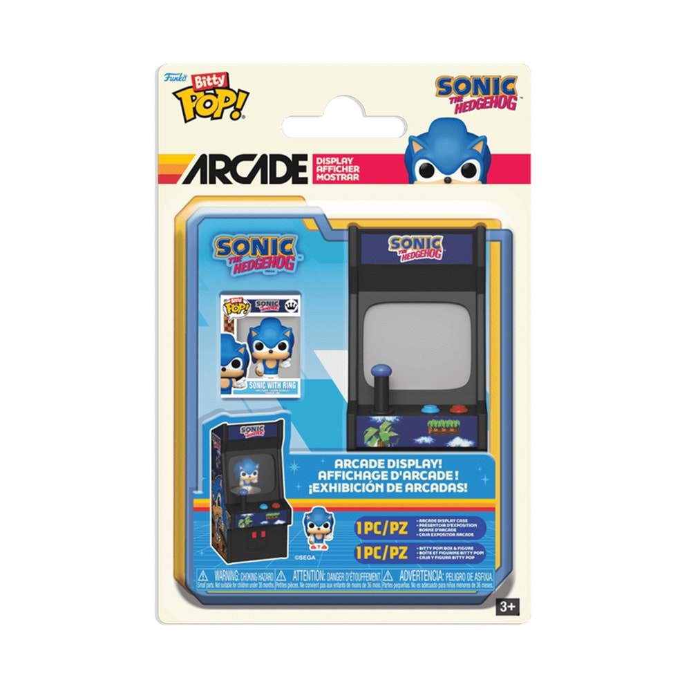 FUNKO BITTY POP ARCADE SONIC THE HEDGEHOG