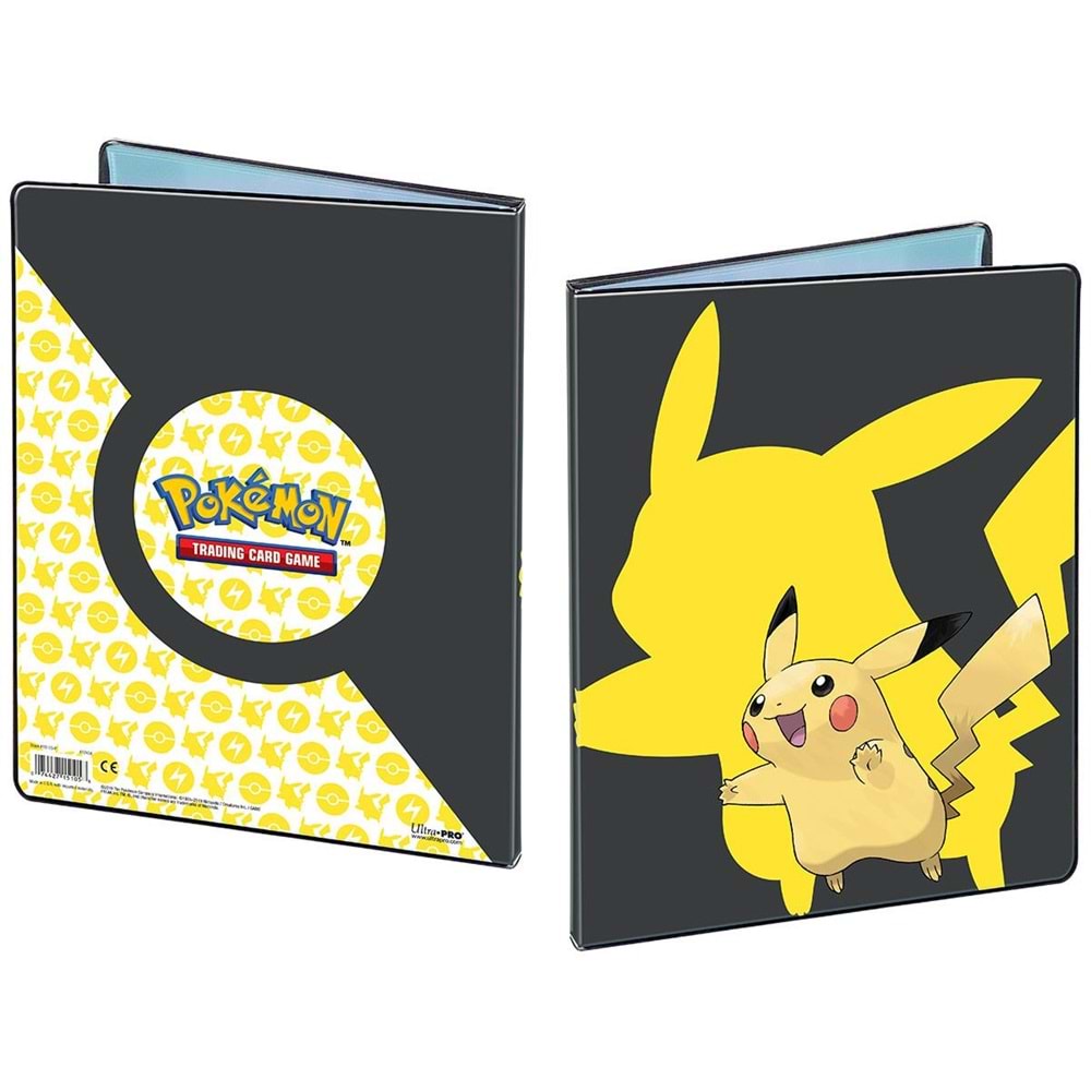 ULTRA PRO POKEMON PIKACHU 9 CEPLİ PORTFOLIO ALBÜM 180 KART KAPASİTELİ