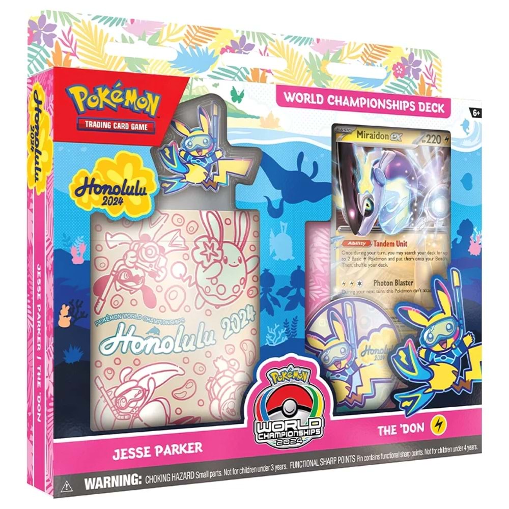 POKEMON TCG HONOLULU 2024 WORLD CHAMPIONSHIPS DECK JESSE PARKER THE DON