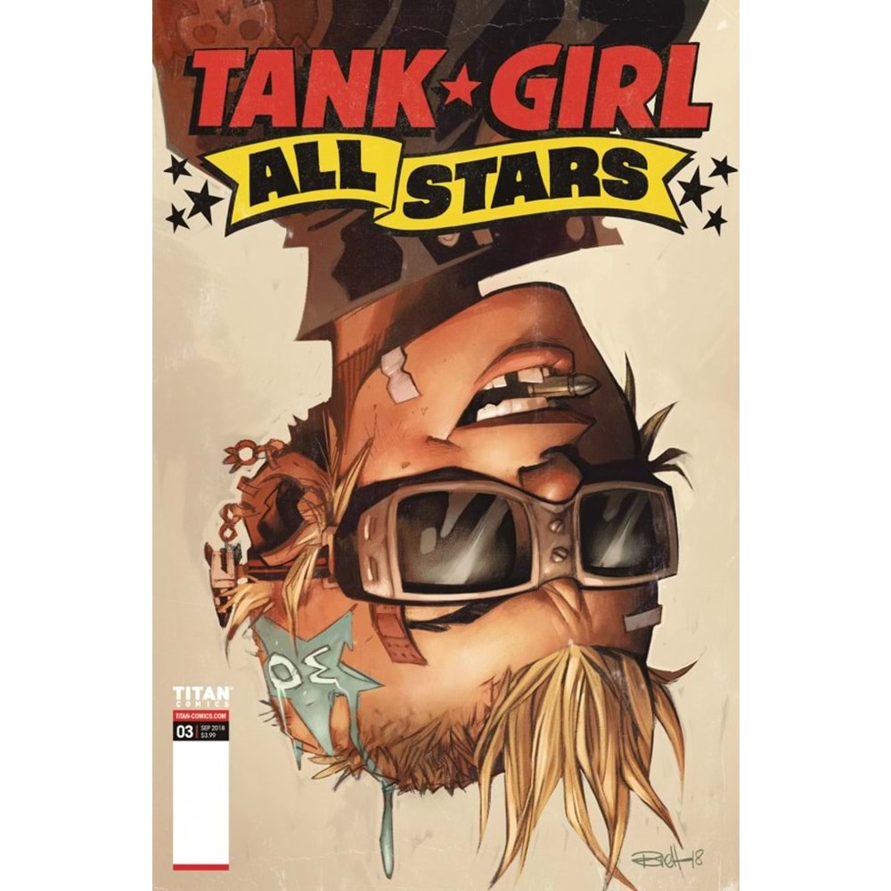 TANK GIRL ALL STARS # 1-4 COVER A TAM SET