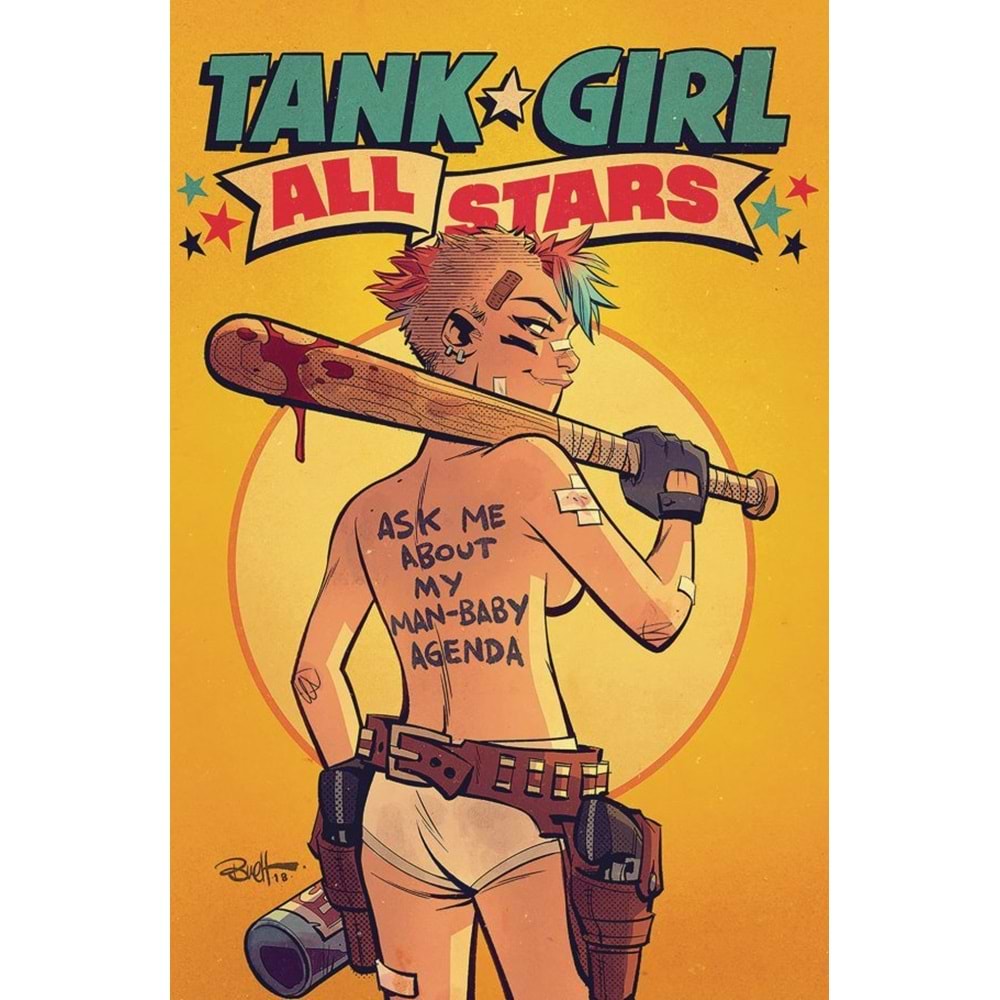 TANK GIRL ALL STARS # 1-4 COVER A TAM SET