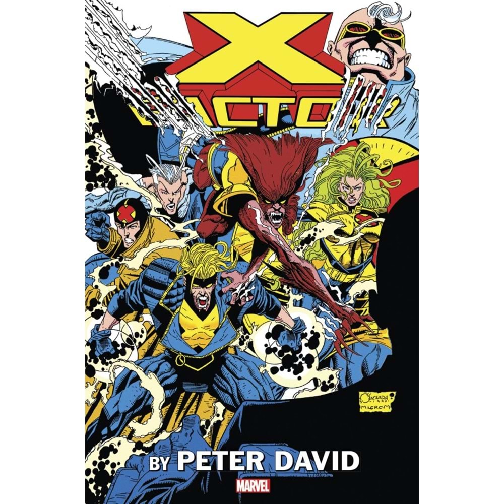 X-FACTOR BY PETER DAVID OMNIBUS VOL 1 HC JOE QUESADA DM VARIANT
