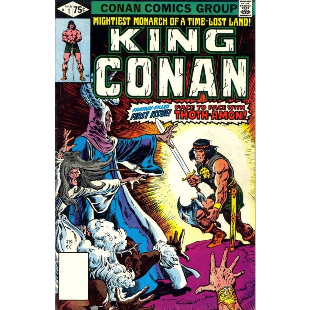 CONAN THE KING ORIGINAL COMIC OMNIBUS VOL 1 HC BUSCEMA COVER