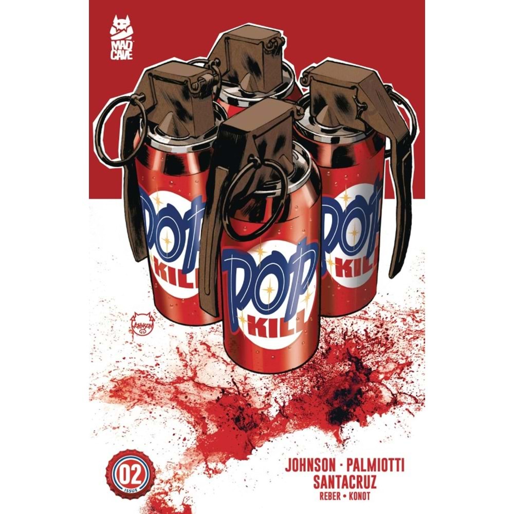 POP KILL #2 COVER A JOHNSON