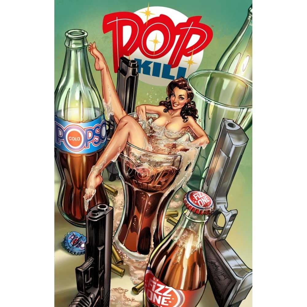 POP KILL #4 COVER C J SCOTT CAMPBELL