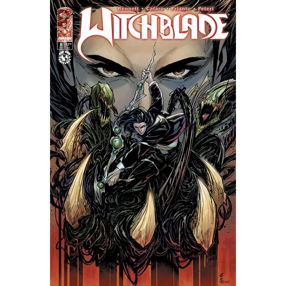 WITCHBLADE (2024) # 8 COVER A GIUSEPPE CAFARO & ARIF PRIANTO