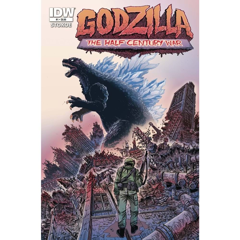 GODZILLA 70TH ANNIVERSARY FOIL CLASSICS THE HALF CENTURY WAR #1