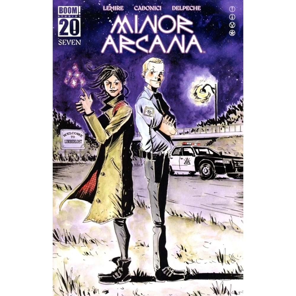 MINOR ARCANA # 7 COVER A LEMIRE