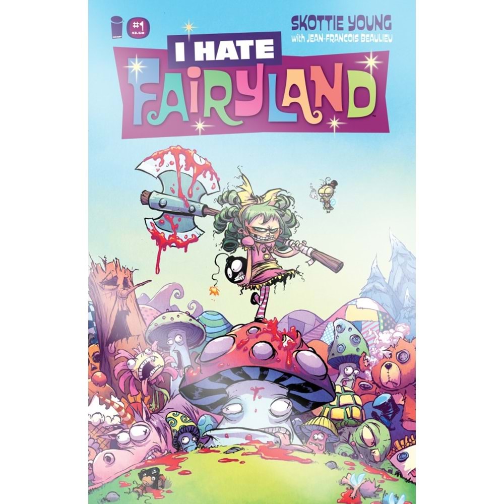 I HATE FAIRYLAND #1 FACSIMILE EDITION COVER B SKOTTIE YOUNG FOIL VARIANT