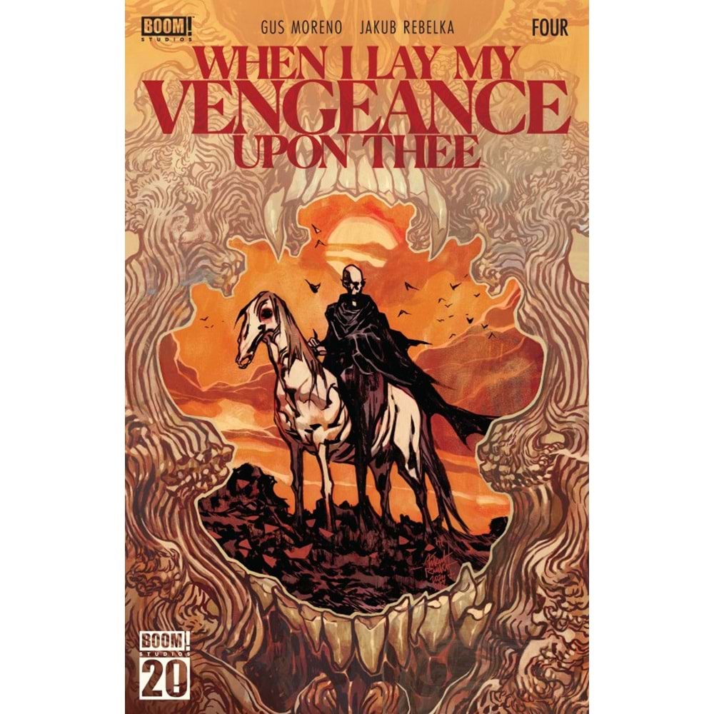 WHEN I LAY MY VENGEANCE UPON THEE #4 (OF 5) COVER A REBELKA