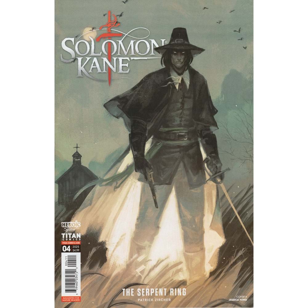 SOLOMON KANE THE SERPENT RING #4 COVER A FONG
