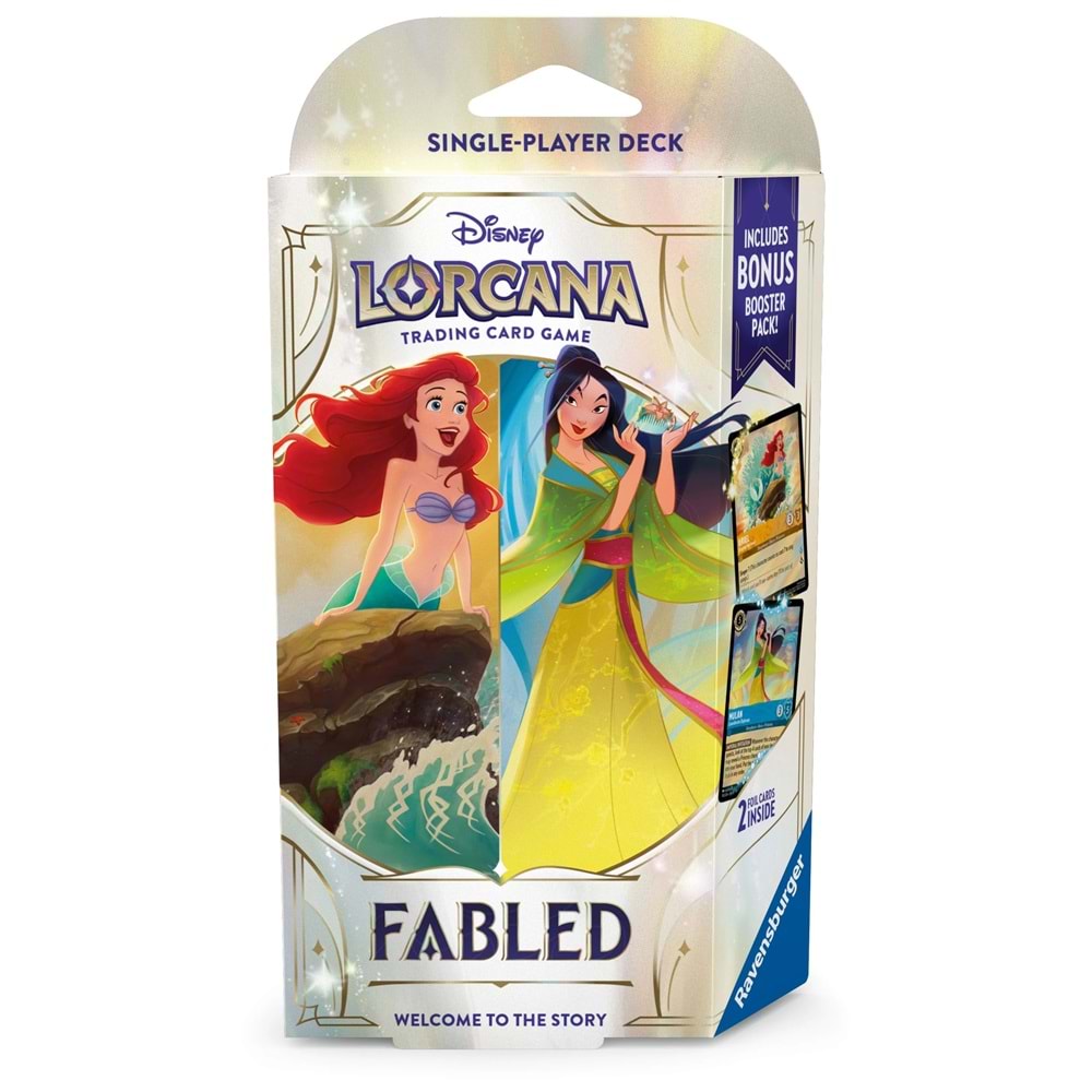LORCANA FABLED SINGLE PLAYER DECK PRINCESS POWER